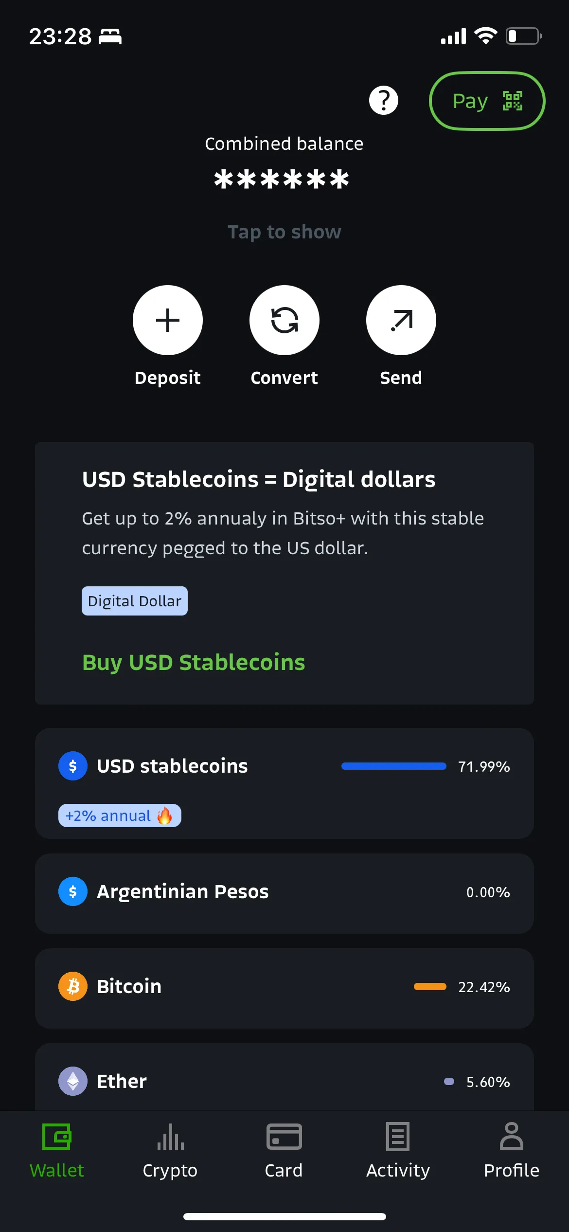 Original deposit flow with a long undifferentiated list of currencies